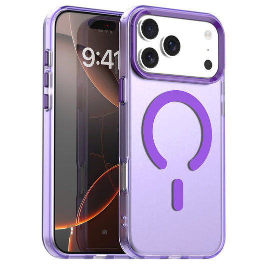 Futrola MagSafe za Apple iPhone 17 Pro Max, Techsuit, CandyCase, Ljubičasta