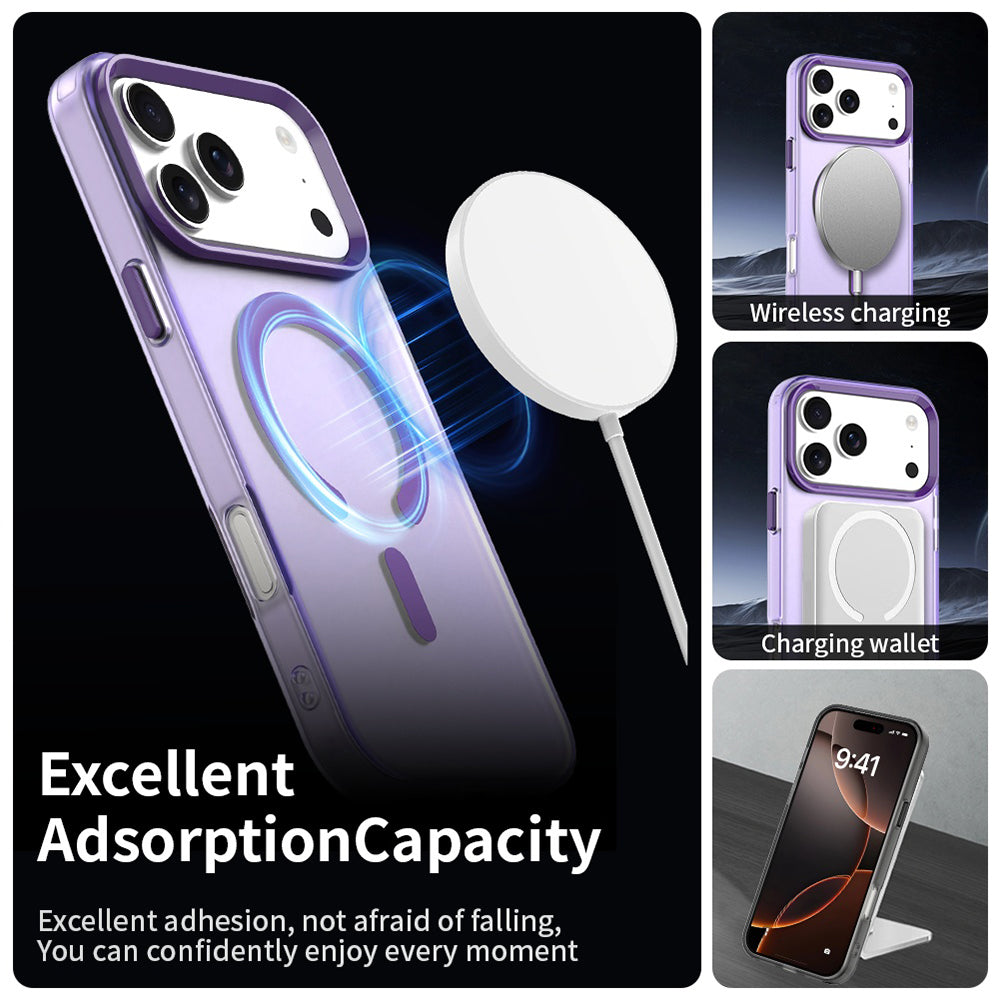 Futrola MagSafe za Apple iPhone 17 Pro Max, Techsuit, CandyCase, Ljubičasta