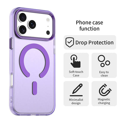 Futrola MagSafe za Apple iPhone 17 Pro Max, Techsuit, CandyCase, Ljubičasta