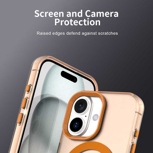 Futrola MagSafe za Apple iPhone 17 Pro Max, Techsuit, CandyCase, Narandžasta