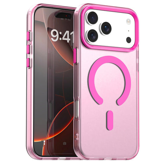 Futrola MagSafe za Apple iPhone 17 Pro Max, Techsuit, CandyCase, Roze