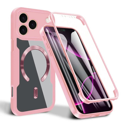 Futrola MagSafe za Apple iPhone 17 Pro Max, Techsuit, ColorVerse 360, Roze
