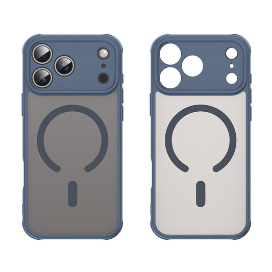Futrola MagSafe za Apple iPhone 17 Pro Max, Techsuit, HaloFrost II, Tamnoplava