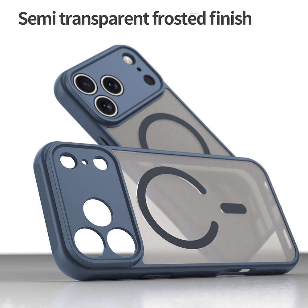 Futrola MagSafe za Apple iPhone 17 Pro Max, Techsuit, HaloFrost II, Tamnoplava