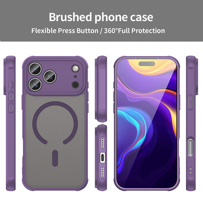 Futrola MagSafe za Apple iPhone 17 Pro Max, Techsuit, HaloFrost II, Ljubičasta