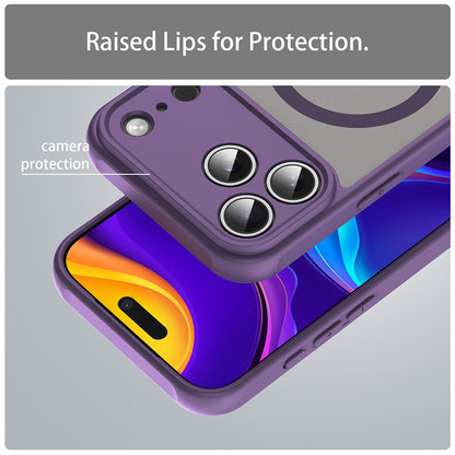 Futrola MagSafe za Apple iPhone 17 Pro Max, Techsuit, HaloFrost II, Ljubičasta