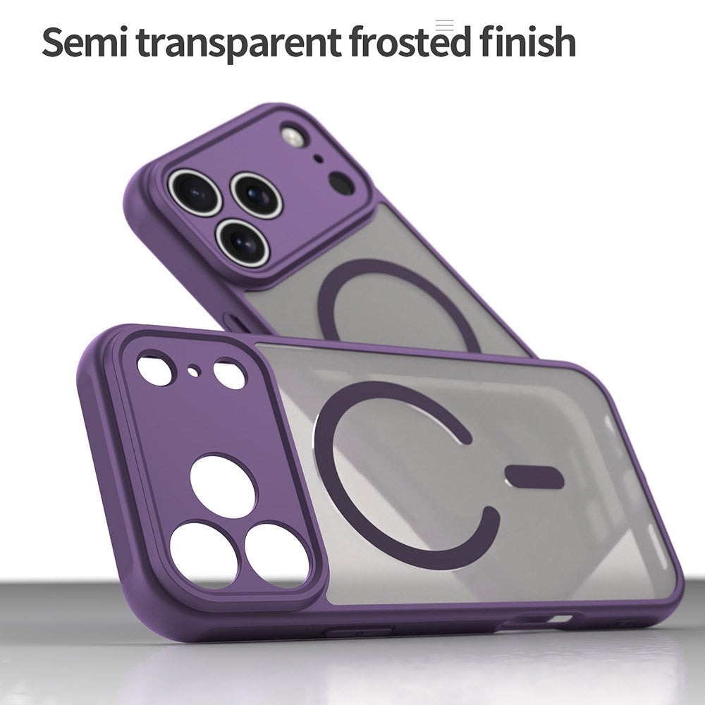Futrola MagSafe za Apple iPhone 17 Pro Max, Techsuit, HaloFrost II, Ljubičasta
