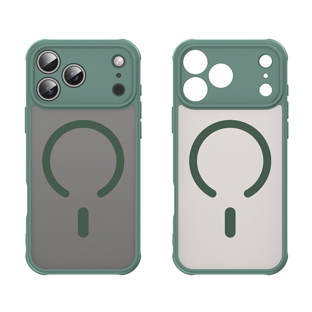 Futrola MagSafe za Apple iPhone 17 Pro Max, Techsuit, HaloFrost II, Zelena