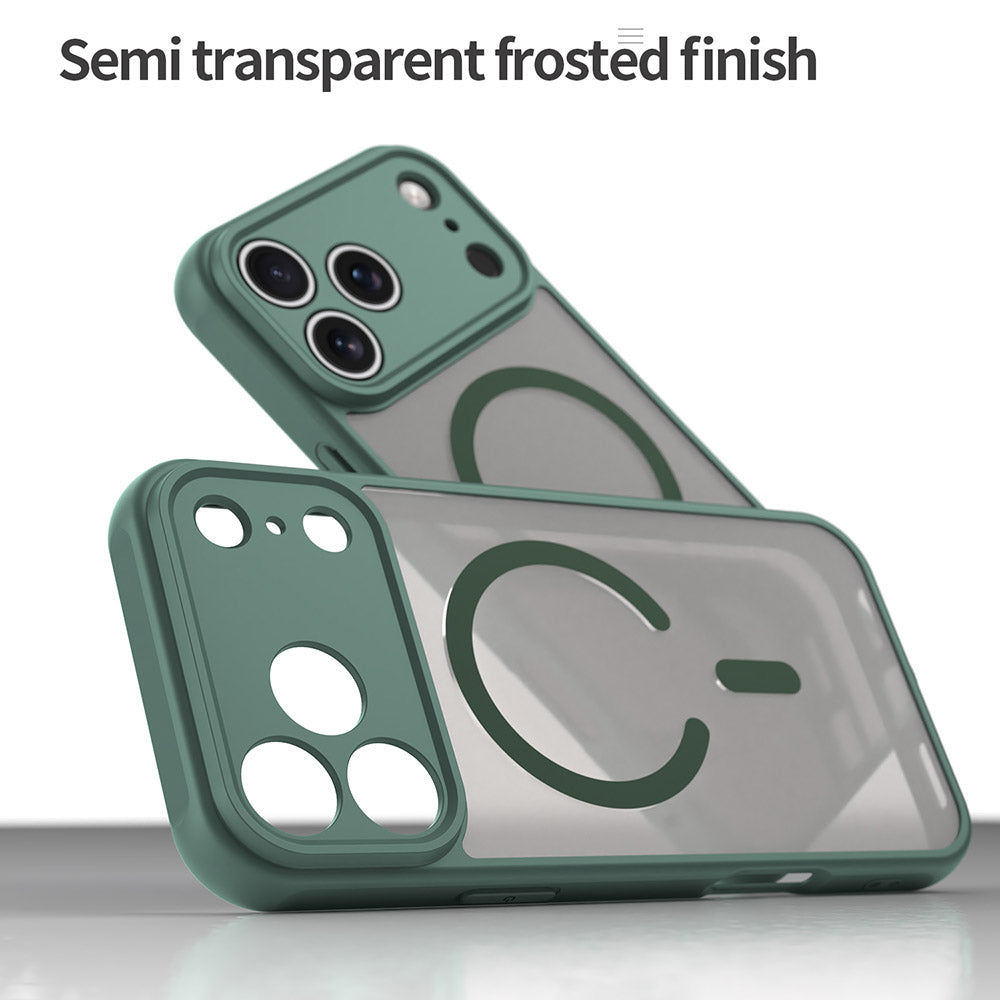 Futrola MagSafe za Apple iPhone 17 Pro Max, Techsuit, HaloFrost II, Zelena