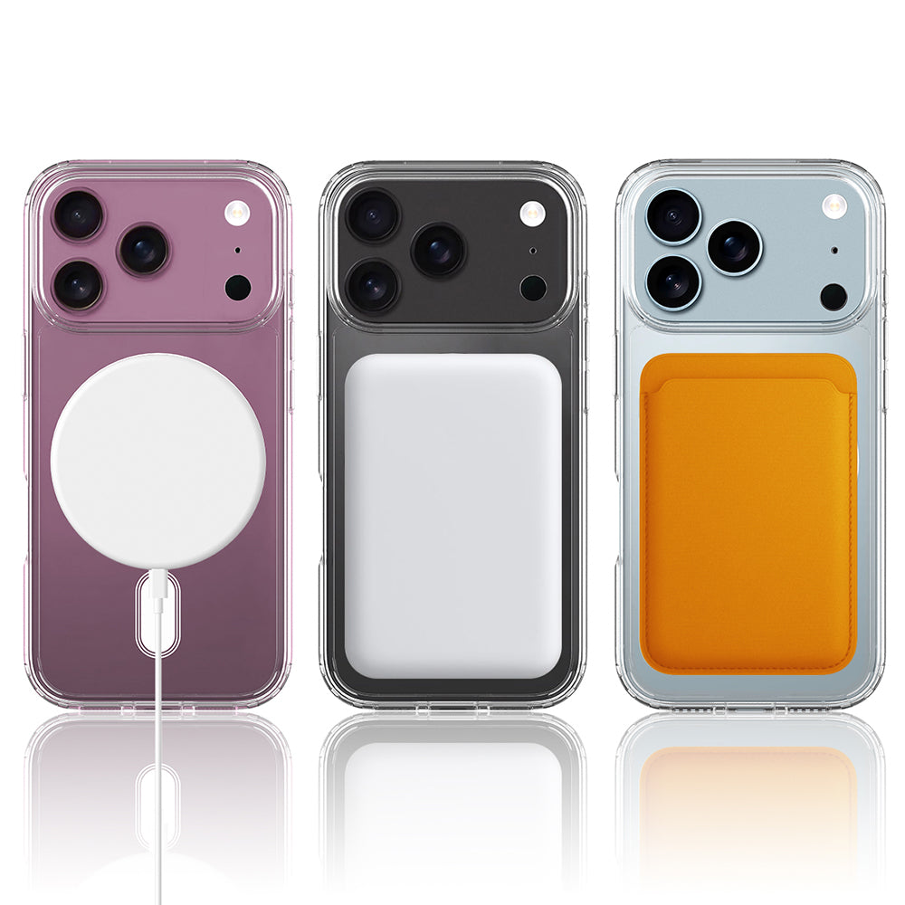 Futrola MagSafe za Apple iPhone 17 Pro Max, Techsuit, Pro, Transparentna