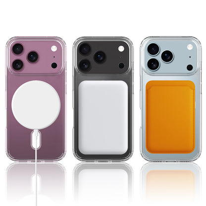 Futrola MagSafe za Apple iPhone 17 Pro Max, Techsuit, Pro, Transparentna