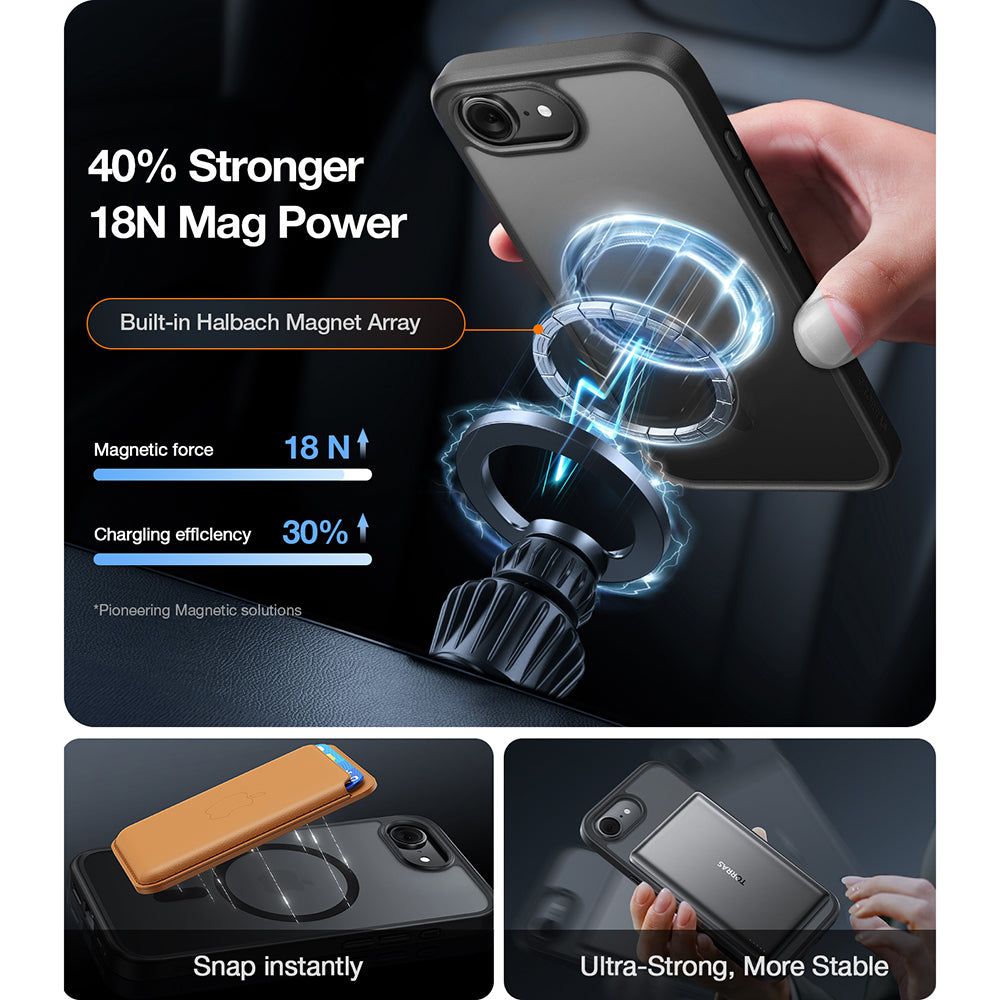 Futrola MagSafe za Apple iPhone 17 Pro Max, Torras, Guardian, Narandžasta