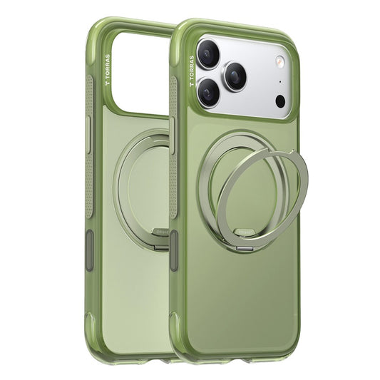 MagSafe futrola za Apple iPhone 17 Pro Max, Torras, Ostand O3 Air, Satensko Zelena