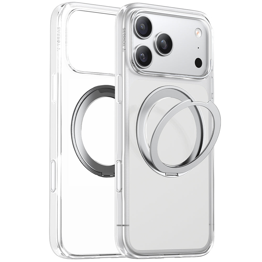 Futrola MagSafe za Apple iPhone 17 Pro Max, Torras, Ostand Pro, Transparentna