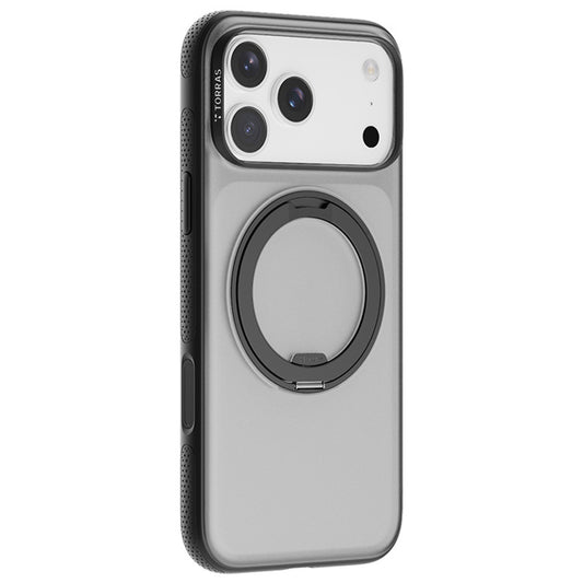 Husa MagSafe za Apple iPhone 17 Pro Max, Torras, Ostand R Fitness, Crna