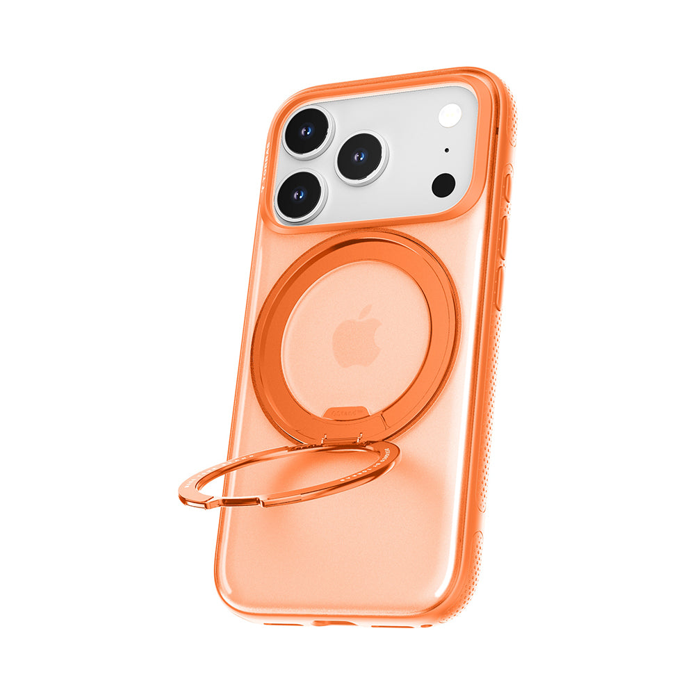 Futrola MagSafe za Apple iPhone 17 Pro Max, Torras, Ostand R Fitness, Narandžasta