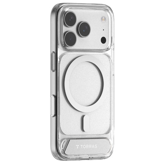 Futrola MagSafe za Apple iPhone 17 Pro Max, Torras, Pstand, Transparentna