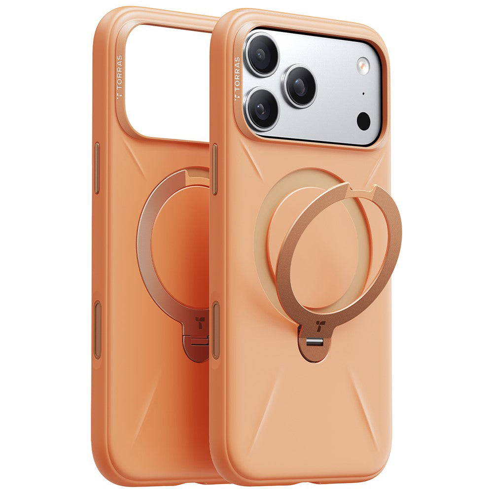 Futrola MagSafe za Apple iPhone 17 Pro Max, Torras, QPRO Silicone, Narandžasta
