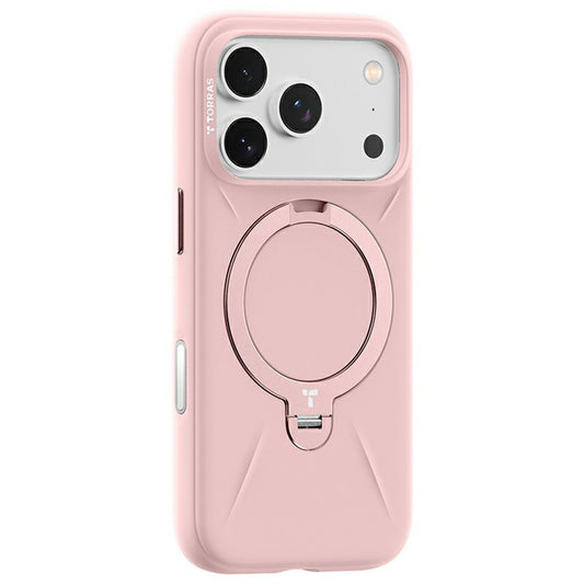 Futrola MagSafe za Apple iPhone 17 Pro Max, Torras, QPRO Silicone, Roze