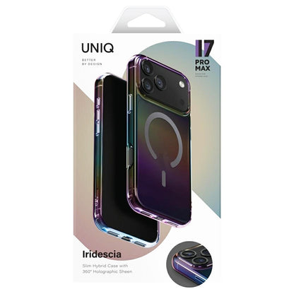 Futrola MagSafe za Apple iPhone 17 Pro Max, UNIQ, Iridescia MagClick, Aurora
