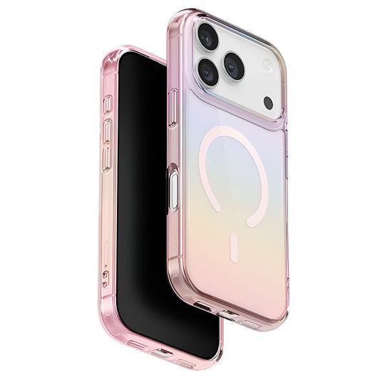 Futrola MagSafe za Apple iPhone 17 Pro Max, UNIQ, Iridescia MagClick, Pastelno Plava