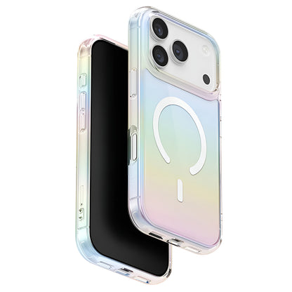 Futrola MagSafe za Apple iPhone 17 Pro Max, UNIQ, Iridescia MagClick, Višebojna