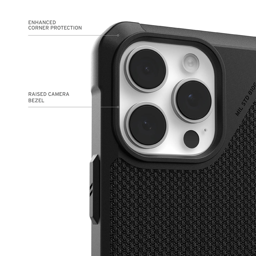 Futrola MagSafe za Apple iPhone 17 Pro Max, Urban Armor Gear, Metropolis LT Kevlar, Crna