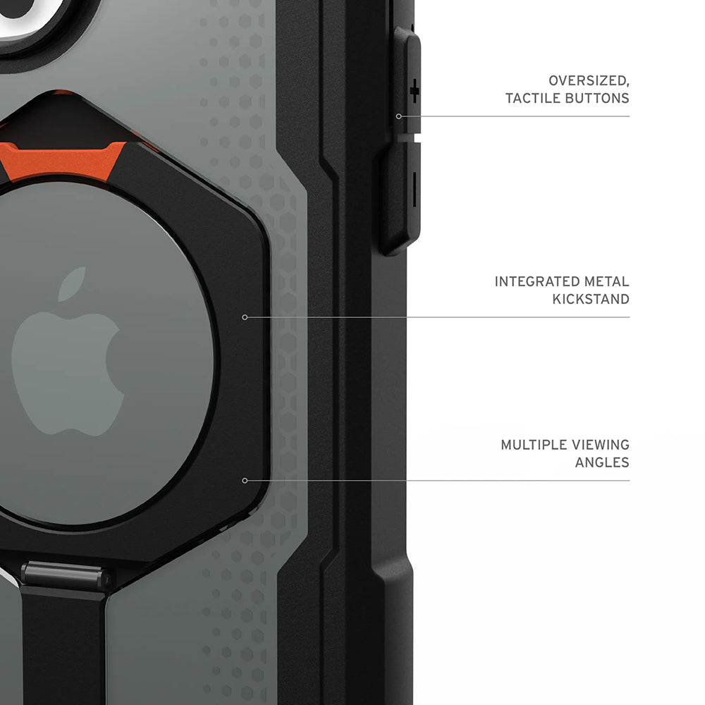 Husa MagSafe za Apple iPhone 17 Pro Max, Urban Armor Gear, Plasma XTE, Crna