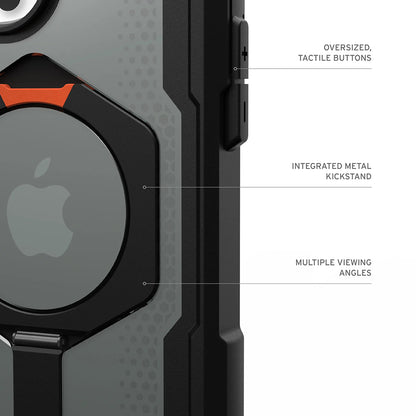 Husa MagSafe za Apple iPhone 17 Pro Max, Urban Armor Gear, Plasma XTE, Crna