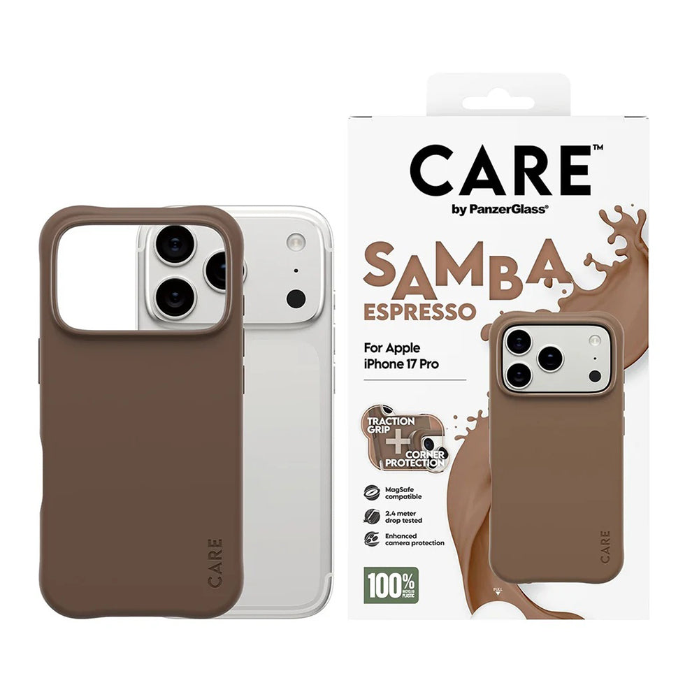 Futrola MagSafe za Apple iPhone 17 Pro, PanzerGlass, Care Fashionable, Braon