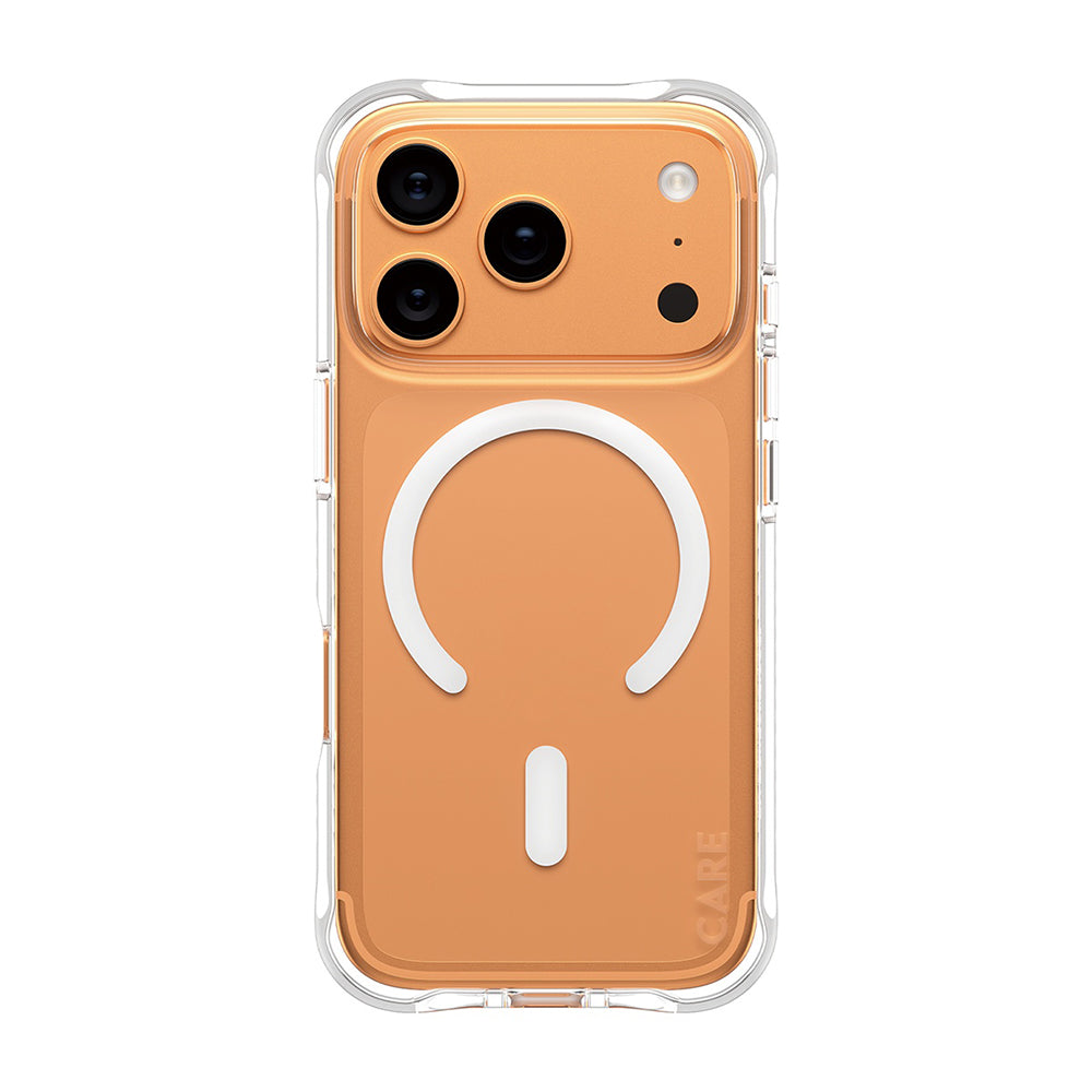 Futrola MagSafe za Apple iPhone 17 Pro, PanzerGlass, Care Fashionable, Transparentna Bela
