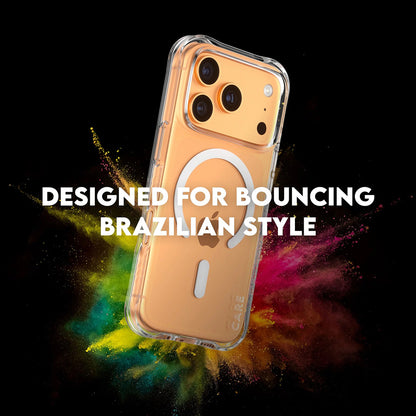 Futrola MagSafe za Apple iPhone 17 Pro, PanzerGlass, Care Fashionable, Transparentna Bela