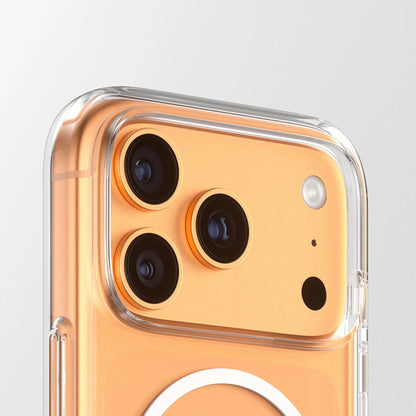 Futrola MagSafe za Apple iPhone 17 Pro, PanzerGlass, sa karakteristikom postolja, Transparentna