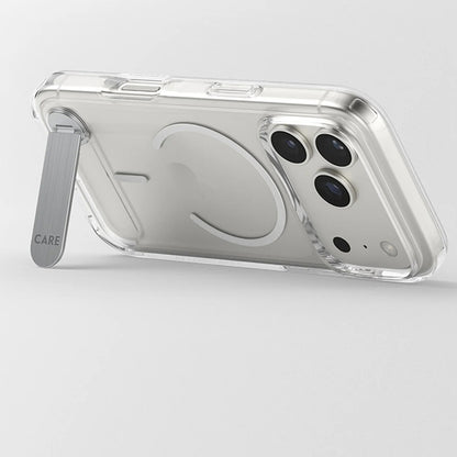 Futrola MagSafe za Apple iPhone 17 Pro, PanzerGlass, sa karakteristikom postolja, Transparentna