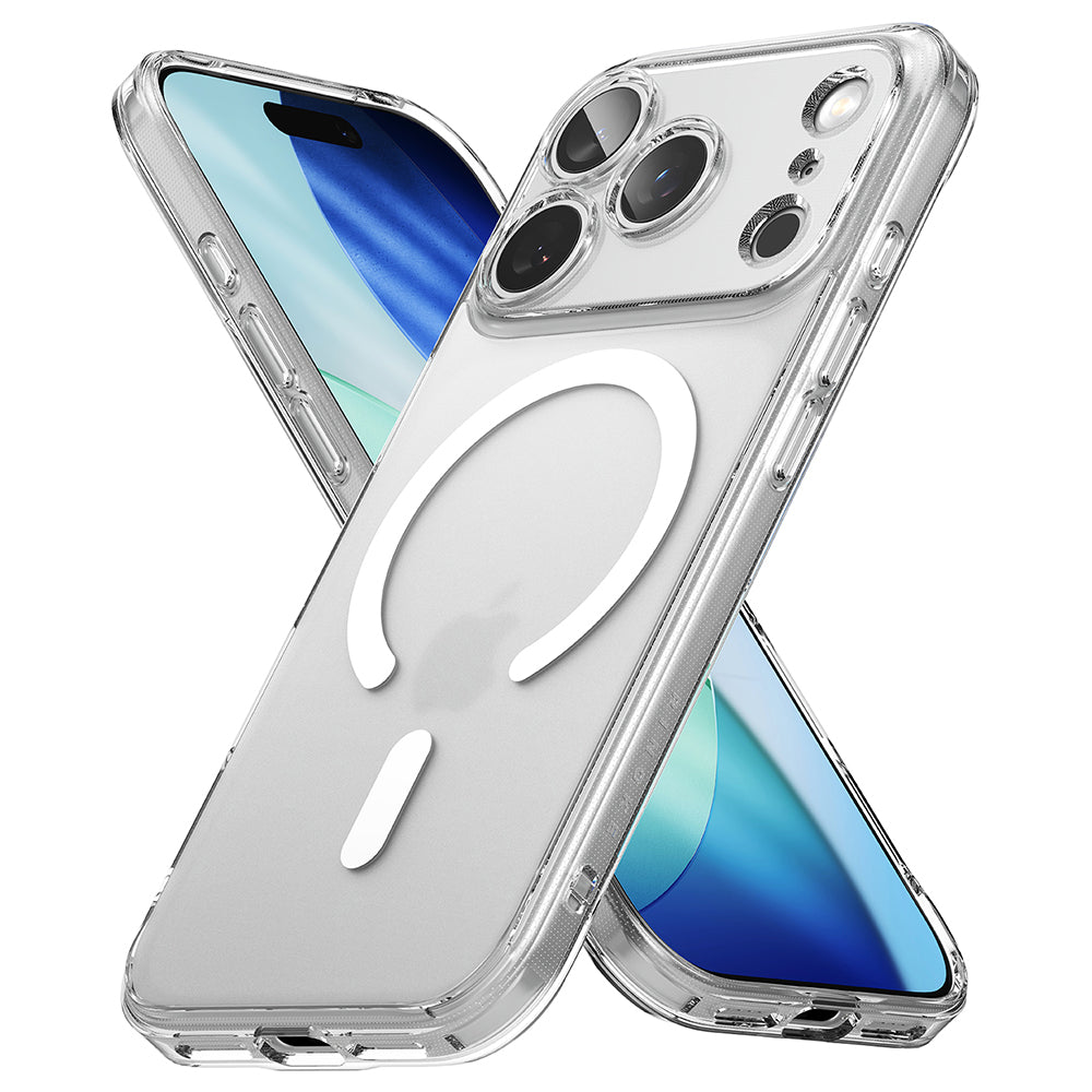 Futrola MagSafe za Apple iPhone 17 Pro, Ringke, Fusion, Mat Transparent