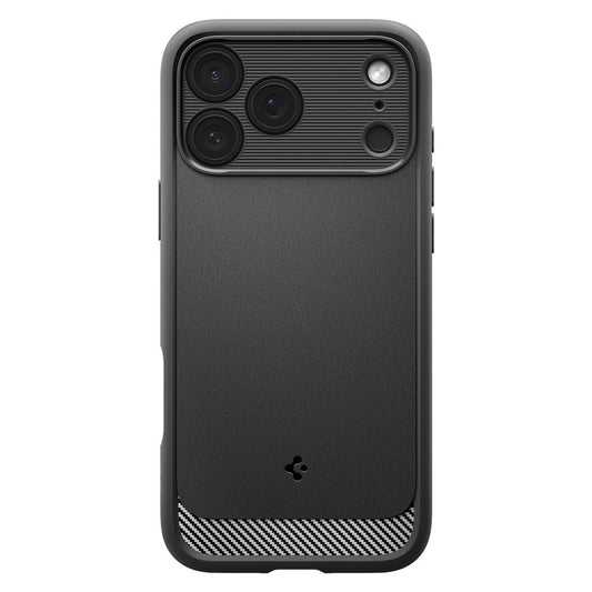 Futrola MagSafe za Apple iPhone 17 Pro, Spigen, Rugged Armor, Mat Crna