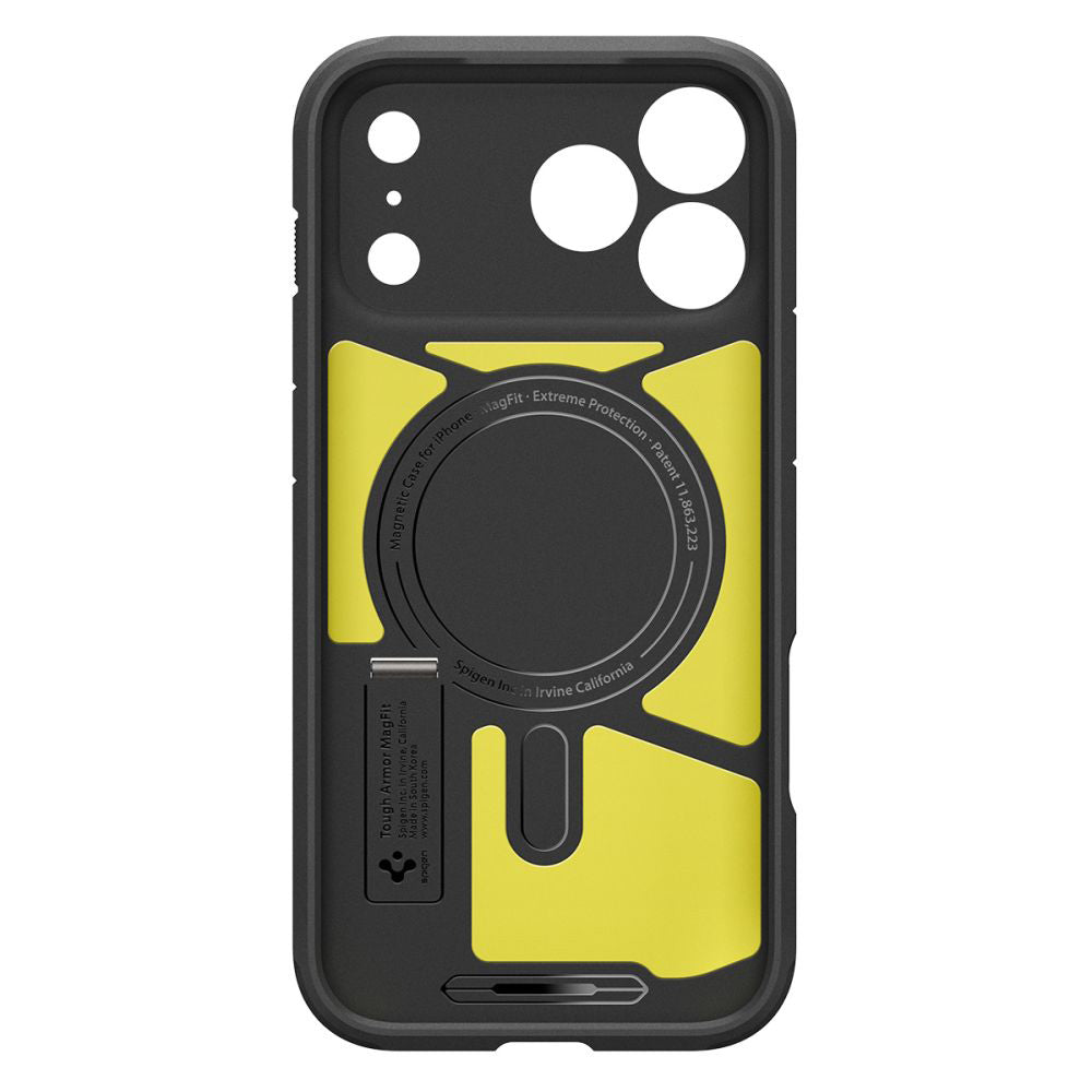 Futrola MagSafe za Apple iPhone 17 Pro, Spigen, Tough Armor T, Siva