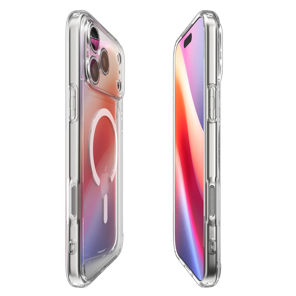 Futrola MagSafe za Apple iPhone 17 Pro, Spigen, Ultra Hybrid, Bela