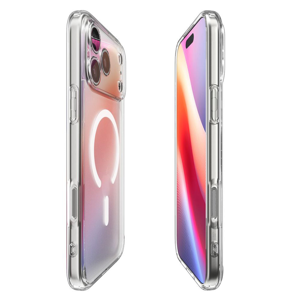 Futrola MagSafe za Apple iPhone 17 Pro, Spigen, Ultra Hybrid, Satinirano Bela