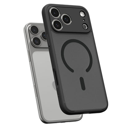 Futrola MagSafe za Apple iPhone 17 Pro, Spigen, Ultra Hybrid, Satin Crna