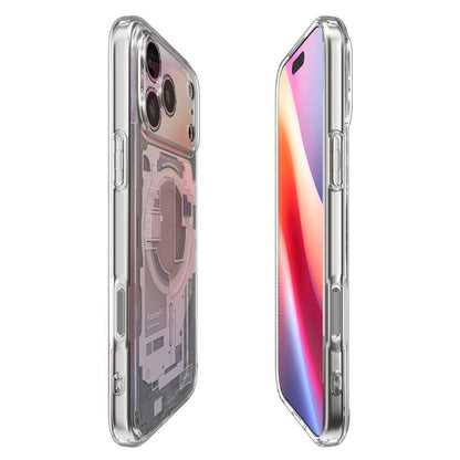 Futrola MagSafe za Apple iPhone 17 Pro, Spigen, Ultra Hybrid Zero One, Bela