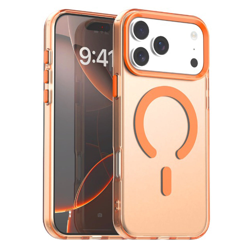 MagSafe futrola za Apple iPhone 17 Pro, Techsuit, CandyCase, Narandžasta
