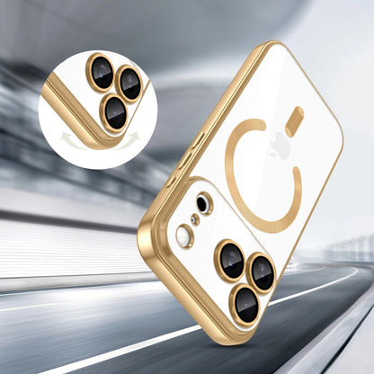 Futrola MagSafe za Apple iPhone 17 Pro, Techsuit, Luxury Crystal, Tamno Zelena