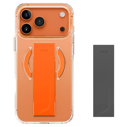 Futrola MagSafe za Apple iPhone 17 Pro, UNIQ, Heldro Air MagClick, Transparentna Narandžasta