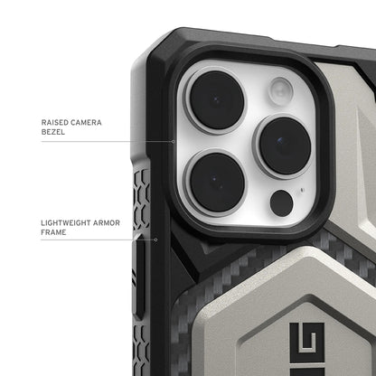 Futrola MagSafe za Apple iPhone 17 Pro, Urban Armor Gear, Monarch Pro, Siva