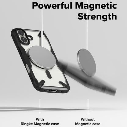 Futrola MagSafe za Apple iPhone 17, Ringke, Fusion X, Crna