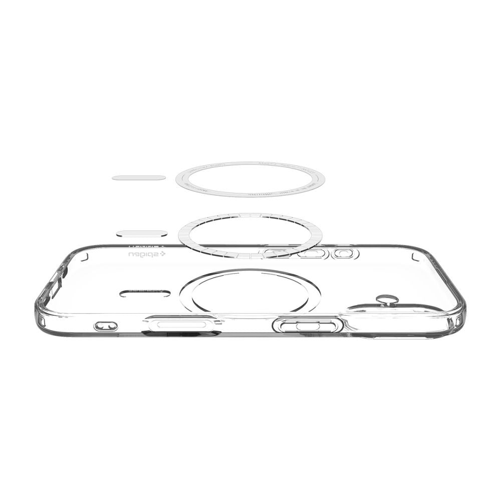 Futrola MagSafe za Apple iPhone 17, Spigen, Liquid Crystal, Bela