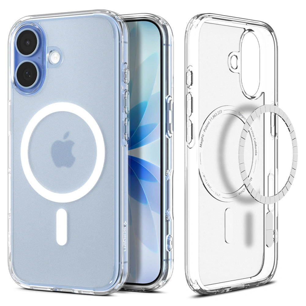 Futrola MagSafe za Apple iPhone 17, Spigen, Ultra Hybrid, Satinirano Bela