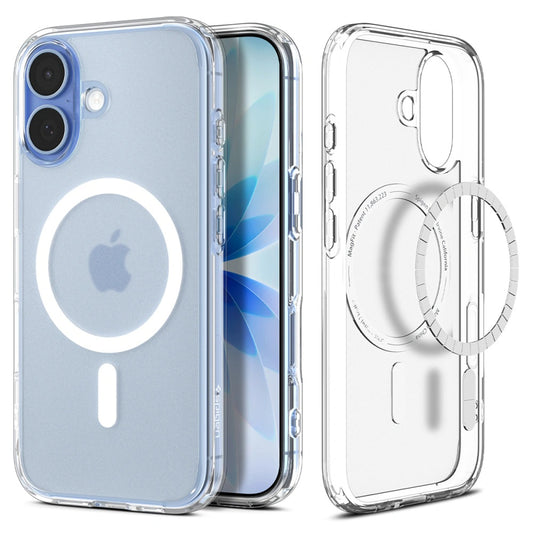 Futrola MagSafe za Apple iPhone 17, Spigen, Ultra Hybrid, Satinirano Bela
