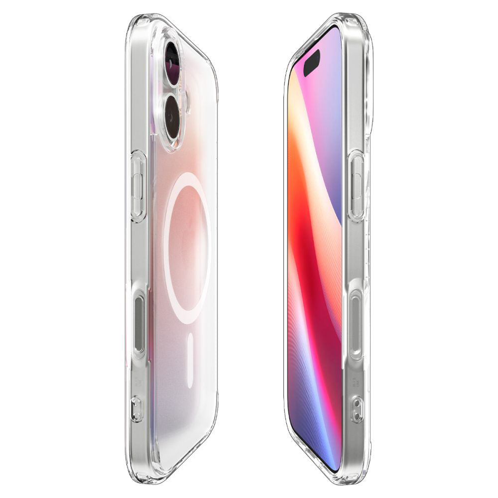Futrola MagSafe za Apple iPhone 17, Spigen, Ultra Hybrid, Satinirano Bela